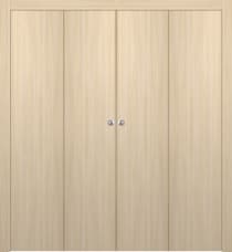 OPTIMA LOIRE ASH DOUBLE BI-FOLD DOORS BELLDINNI MODERN INTERIOR DOOR - 1