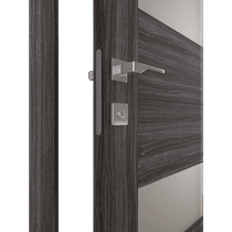 BERTA VETRO GRAY OAK SWING BELLDINNI MODERN INTERIOR DOOR - 4
