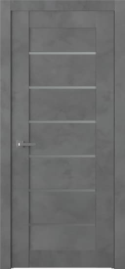 AVON 07-02 VETRO DARK URBAN SWING BELLDINNI MODERN INTERIOR DOOR - 1