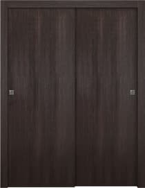 OPTIMA VERALINGA OAK BYPASS BELLDINNI MODERN INTERIOR DOOR - 1