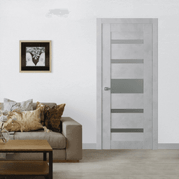 AVON 07-05 VETRO LIGHT URBAN SWING BELLDINNI MODERN INTERIOR DOOR - 2