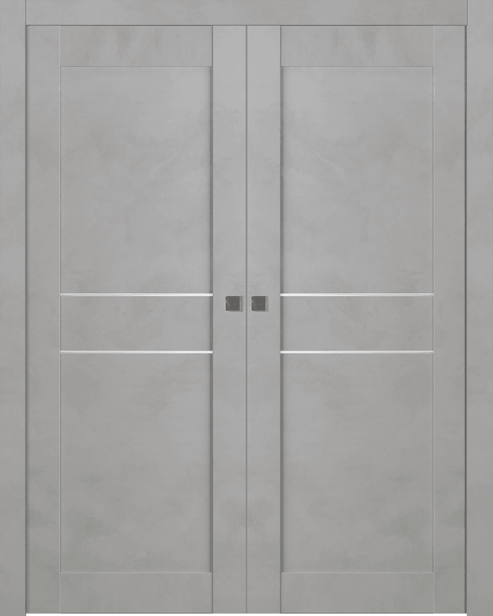 AVON 07 2HN LIGHT URBAN DOUBLE POCKET BELLDINNI MODERN INTERIOR DOOR - 1