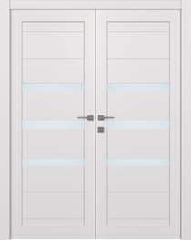 DORA VETRO SNOW WHITE CLOSET BELLDINNI MODERN INTERIOR DOOR - 1