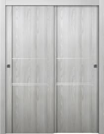 AVON 01 3H RIBEIRA ASH BYPASS DOORS BELLDINNI MODERN INTERIOR DOOR - 1