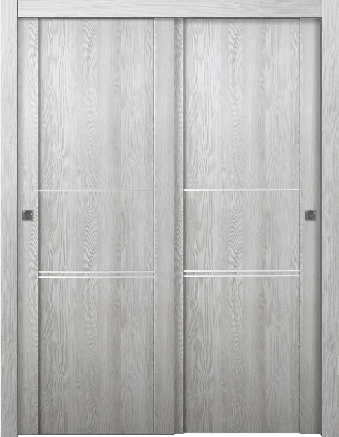 AVON 01 3H RIBEIRA ASH BYPASS DOORS BELLDINNI MODERN INTERIOR DOOR - 1