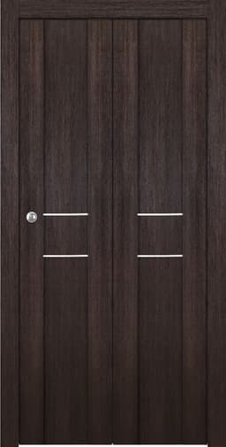 AVON 01 2HN VERALINGA OAK BI-FOLD BELLDINNI MODERN INTERIOR DOOR - 1