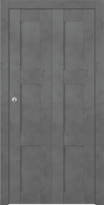 AVON 07 2RN DARK URBAN DOUBLE BI-FOLD BELLDINNI MODERN INTERIOR DOOR - 1