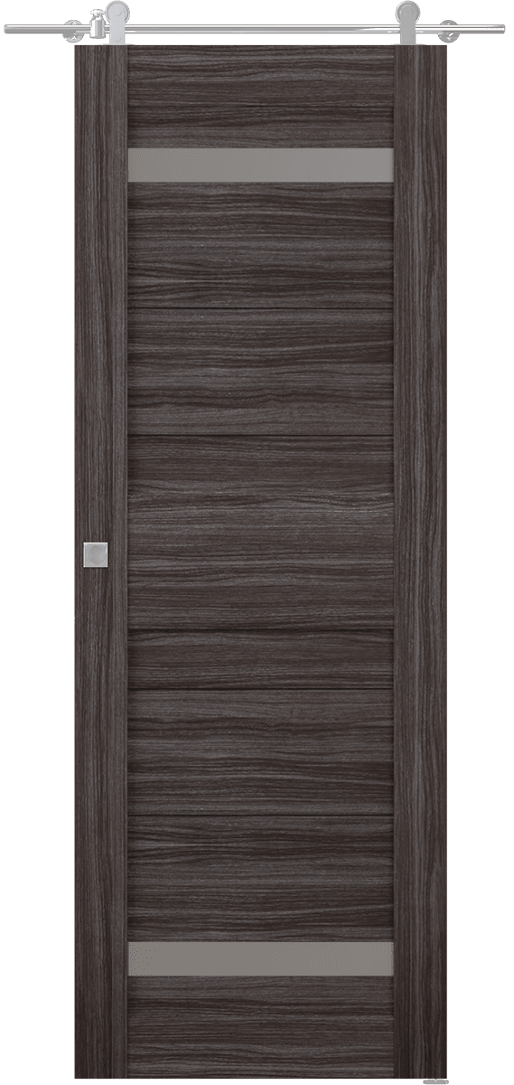 IMMA VETRO GRAY OAK BARN BELLDINNI MODERN INTERIOR DOOR - 5