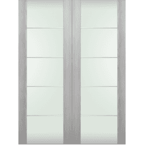 AVON 202 4H VETRO RIBEIRA ASH BI-FOLD BELLDINNI MODERN INTERIOR DOOR - 2