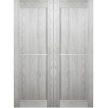 AVON 07 1H RIBEIRA ASH BYPASS BELLDINNI MODERN INTERIOR DOOR - 2
