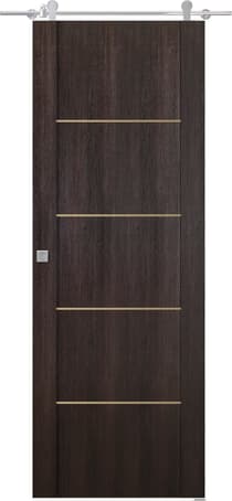 AVON 01 4H GOLD VERALINGA OAK BARN BELLDINNI MODERN INTERIOR DOOR - 1