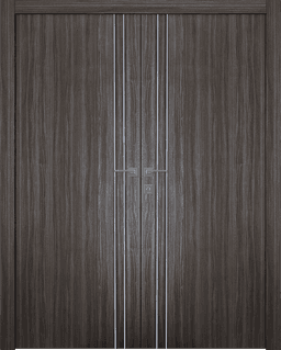 PALLADIO 2V GRAY OAK CLOSET BELLDINNI MODERN INTERIOR DOOR - 1