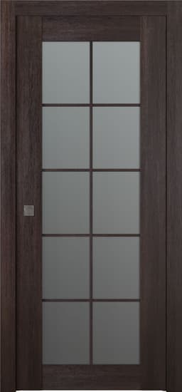 AVON 10 LITE VETRO VERALINGA OAK POCKET BELLDINNI MODERN INTERIOR DOOR - 1