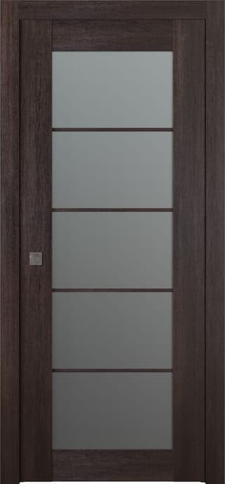 AVON 5 LITE VETRO VERALINGA OAK POCKET BELLDINNI MODERN INTERIOR DOOR