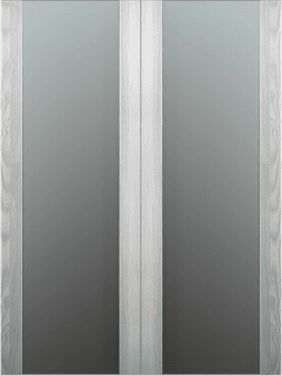 AVON 202 VETRO RIBEIRA ASH DOUBLE BARN BELLDINNI MODERN INTERIOR DOOR - 2