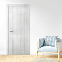 AVON 01 3H RIBEIRA ASH SWING BELLDINNI MODERN INTERIOR DOOR - 2
