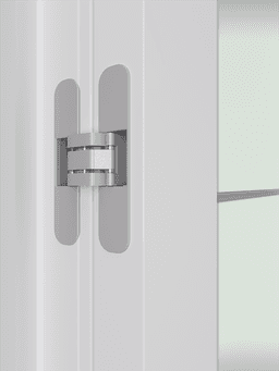 SMART PRO H3G 4H BLACK STRIPS VETRO POLAR WHITE DOUBLE DOORS BELLDINNI MODERN INTERIOR DOOR - 3