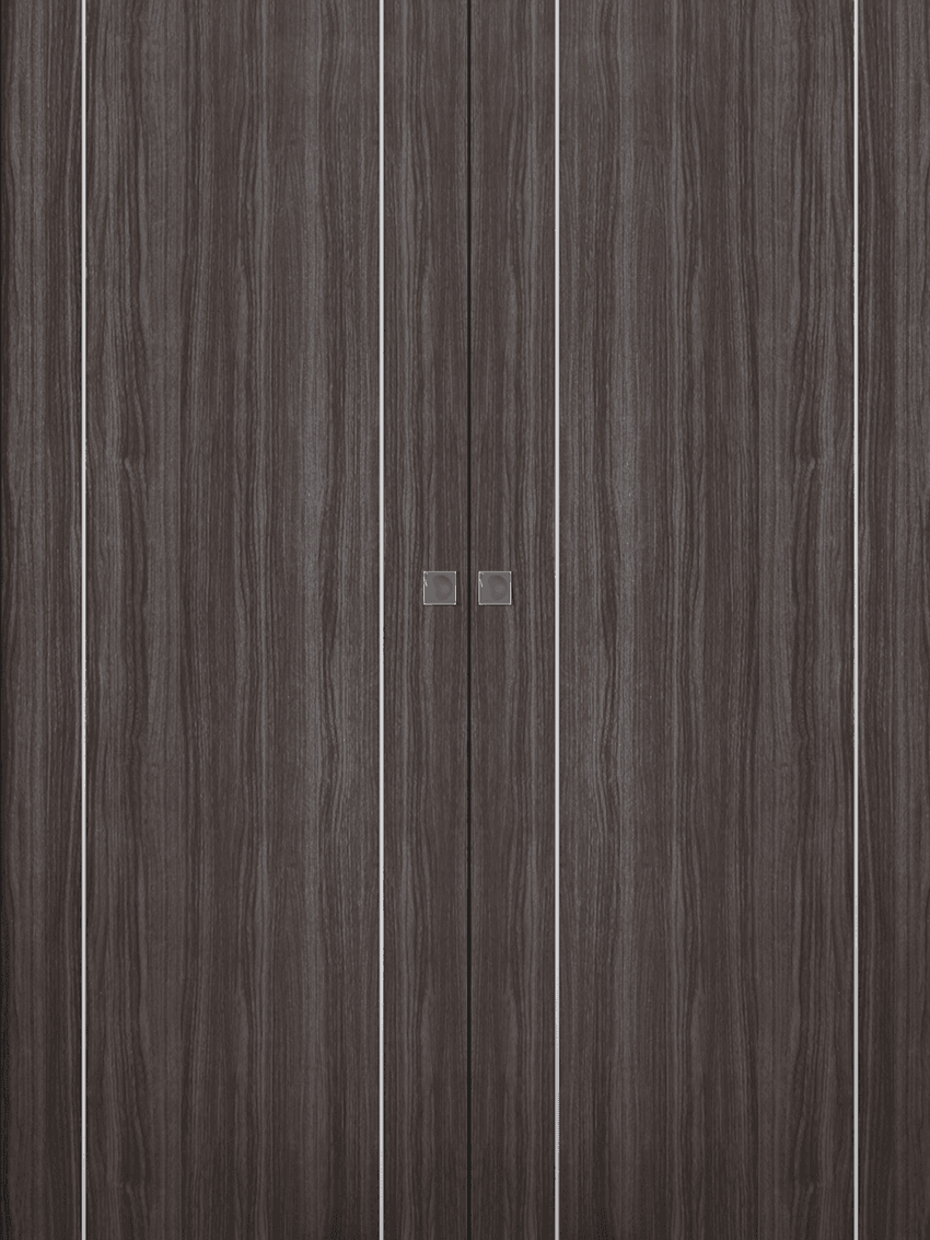 PALLADIO 2U GRAY OAK DOUBLE MAGIC BELLDINNI MODERN INTERIOR DOOR - 1