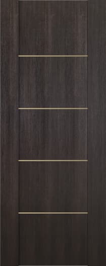 AVON 01 4H GOLD VERALINGA OAK SLAB BELLDINNI MODERN INTERIOR DOOR - 1