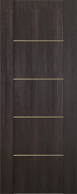 AVON 01 4H GOLD VERALINGA OAK SLAB BELLDINNI MODERN INTERIOR DOOR - 1