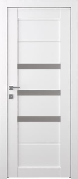 RITA VETRO BIANCO NOBLE SWING BELLDINNI MODERN INTERIOR DOOR - 1