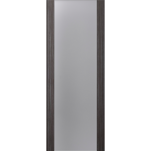 PALLADIO 202 VETRO GRAY OAK SLAB BELLDINNI MODERN INTERIOR DOOR