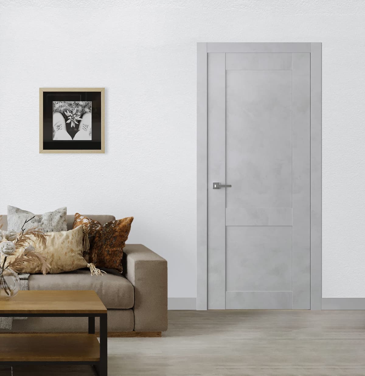 AVON 07 R LIGHT URBAN SWING BELLDINNI MODERN INTERIOR DOOR - 2