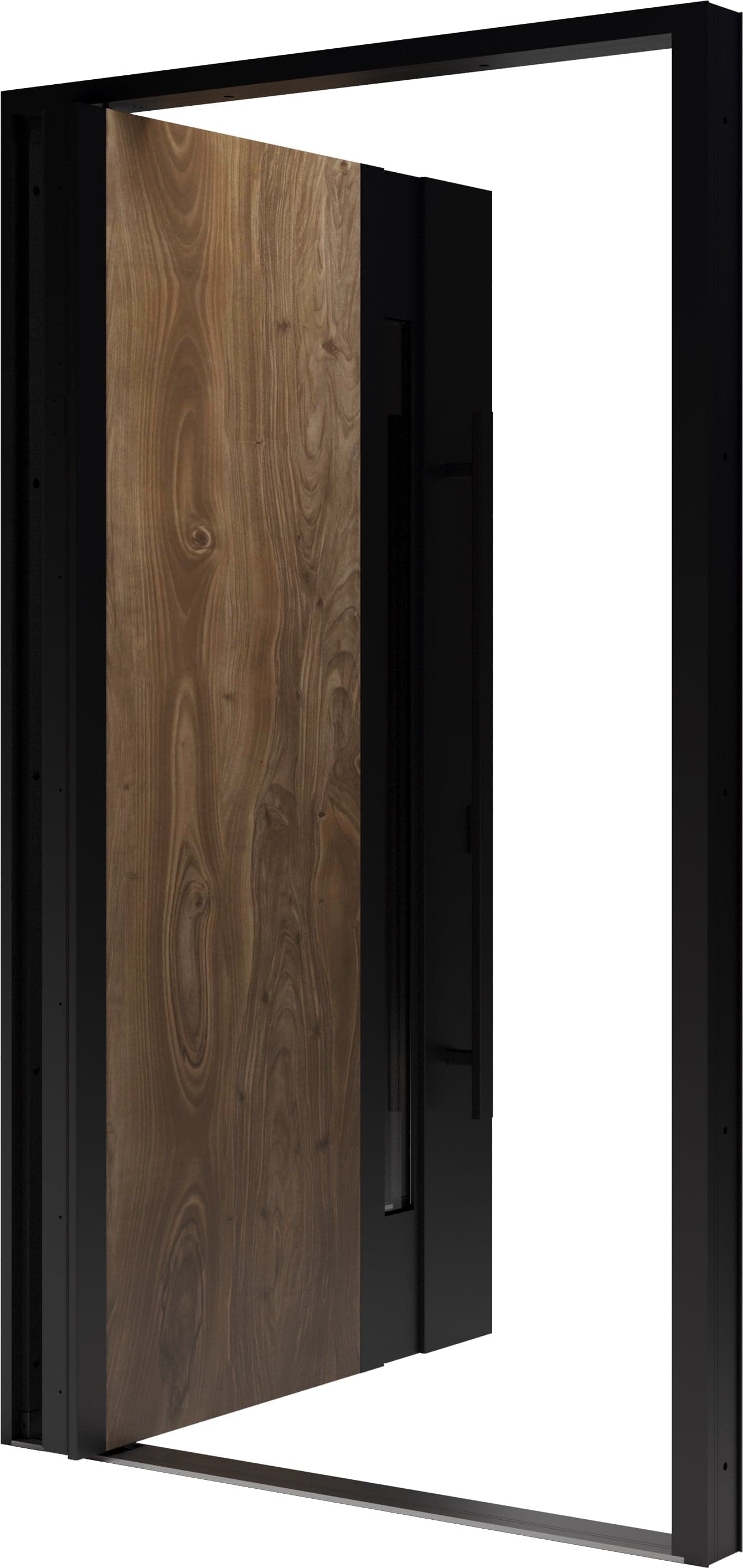 Single pivot metal-aluminum modern exterior door Axis 1163 - 4