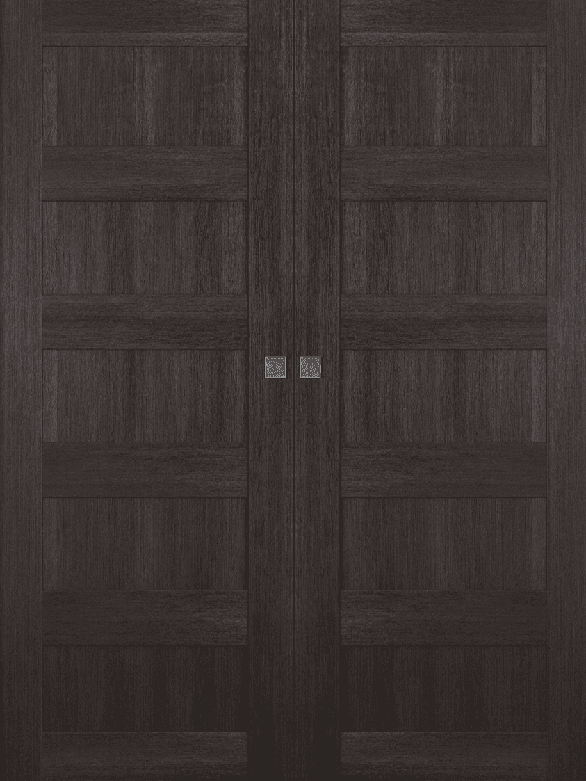 AVON 07 4R VERALINGA OAK DOUBLE MAGIC BELLDINNI MODERN INTERIOR DOOR - 1