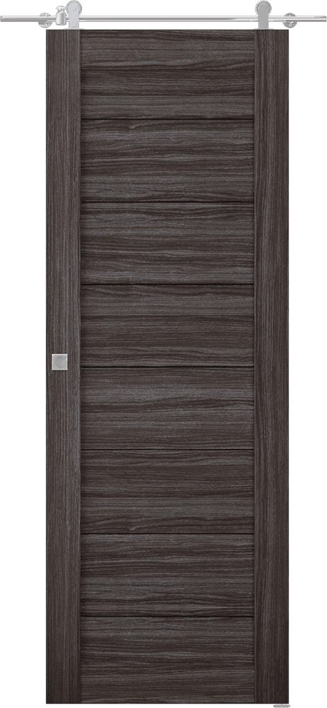 ERMI GRAY OAK BARN BELLDINNI MODERN INTERIOR DOOR - 4
