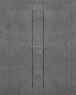 AVON 07 1H GOLD DARK URBAN CLOSET BELLDINNI MODERN INTERIOR DOOR - 1