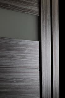 GINA VETRO GRAY OAK BARN DOORS BELLDINNI MODERN INTERIOR DOOR - 6