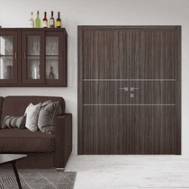 PALLADIO 2H GRAY OAK CLOSET BELLDINNI MODERN INTERIOR DOOR - 2
