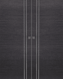 AVANTI 2V BLACK APRICOT DOUBLE MAGIC BELLDINNI MODERN INTERIOR DOOR - 1