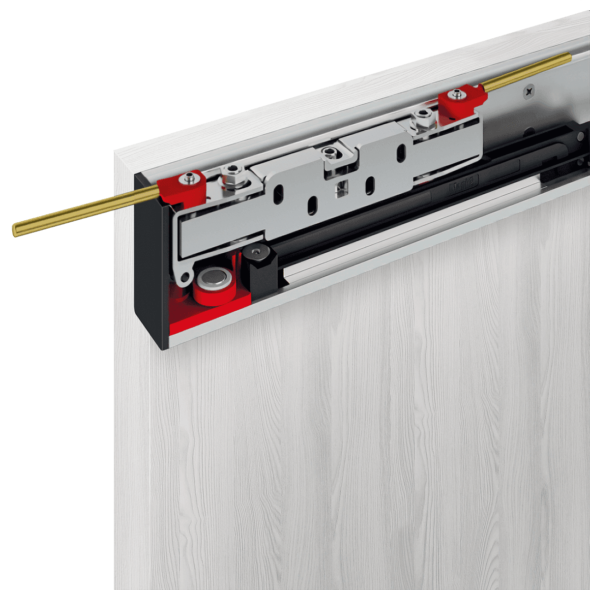 OPTIMA 4H RIBEIRA ASH DOUBLE MAGIC BELLDINNI MODERN INTERIOR DOOR - 3