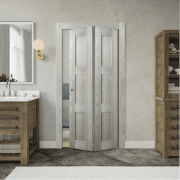 AVON 07 2RN RIBEIRA ASH DOUBLE BI-FOLD BELLDINNI MODERN INTERIOR DOOR - 2