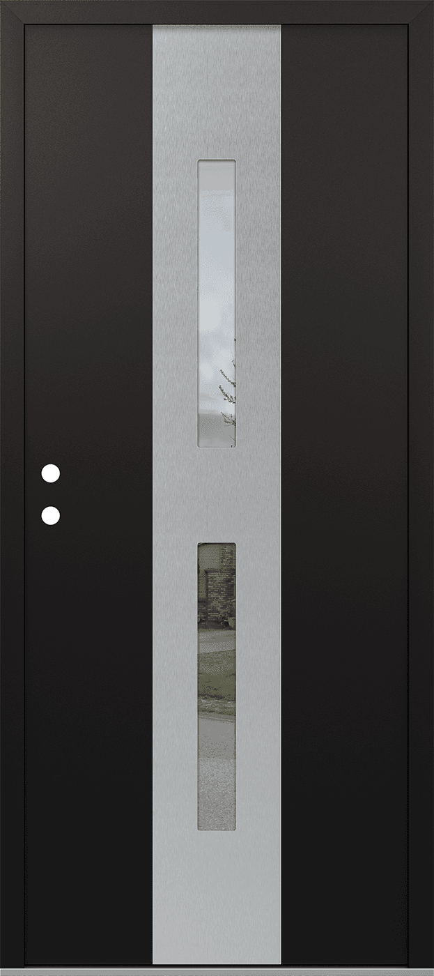 Modern Steel Front Door Diamond A6 - 1