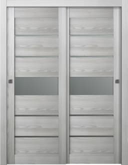 AVON 07-06 VETRO RIBEIRA ASH BYPASS BELLDINNI MODERN INTERIOR DOOR - 1