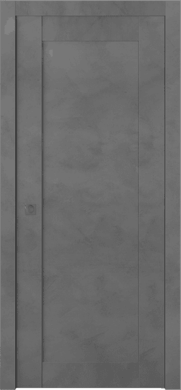 AVON 07 DARK URBAN POCKET BELLDINNI MODERN INTERIOR DOOR - 1