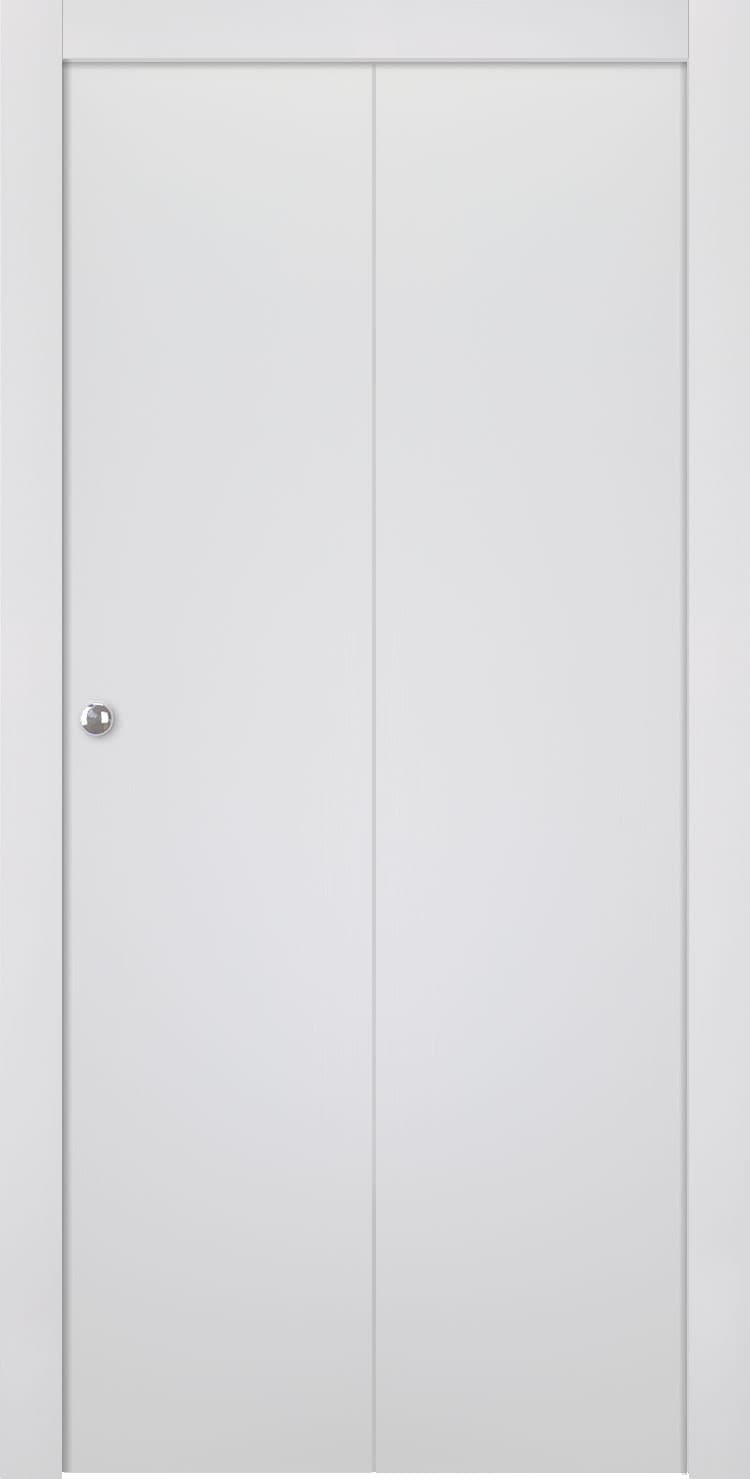 UNICA BIANCO NOBLE BI-FOLD BELLDINNI MODERN INTERIOR DOOR - 1