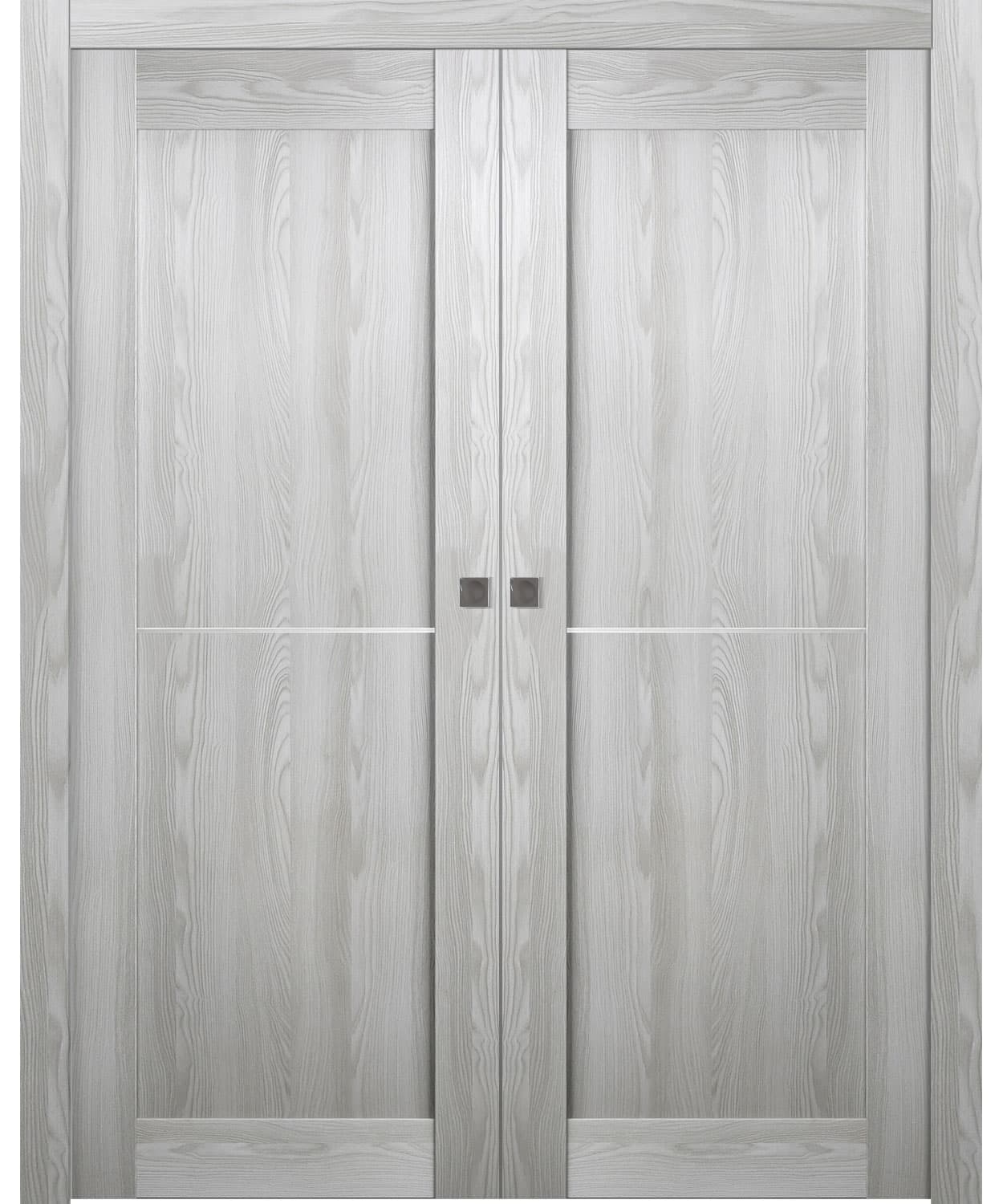 AVON 07 1H RIBEIRA ASH DOUBLE POCKET BELLDINNI MODERN INTERIOR DOOR - 1