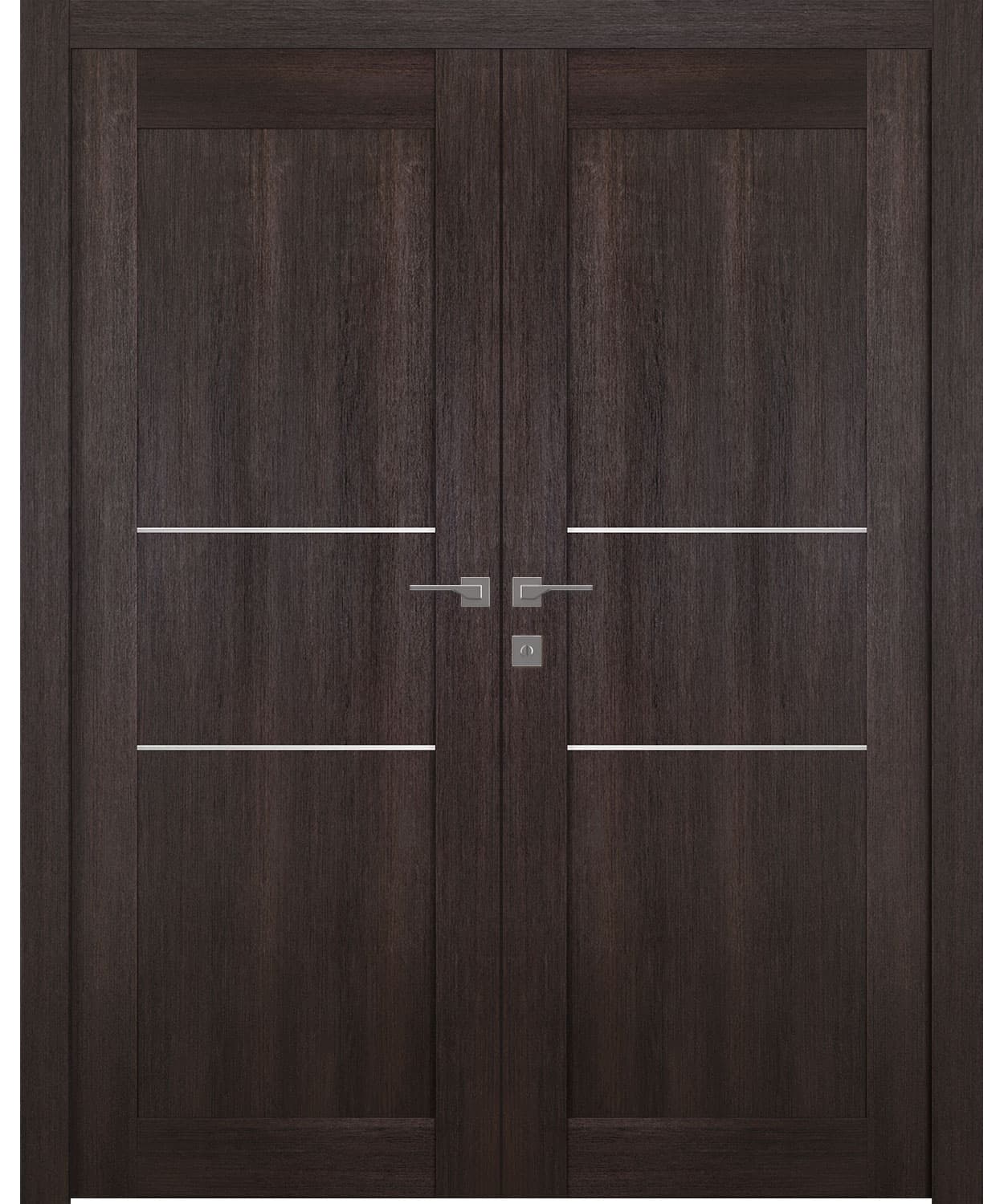 AVON 07 2H VERALINGA OAK DOUBLE BELLDINNI MODERN INTERIOR DOOR - 1