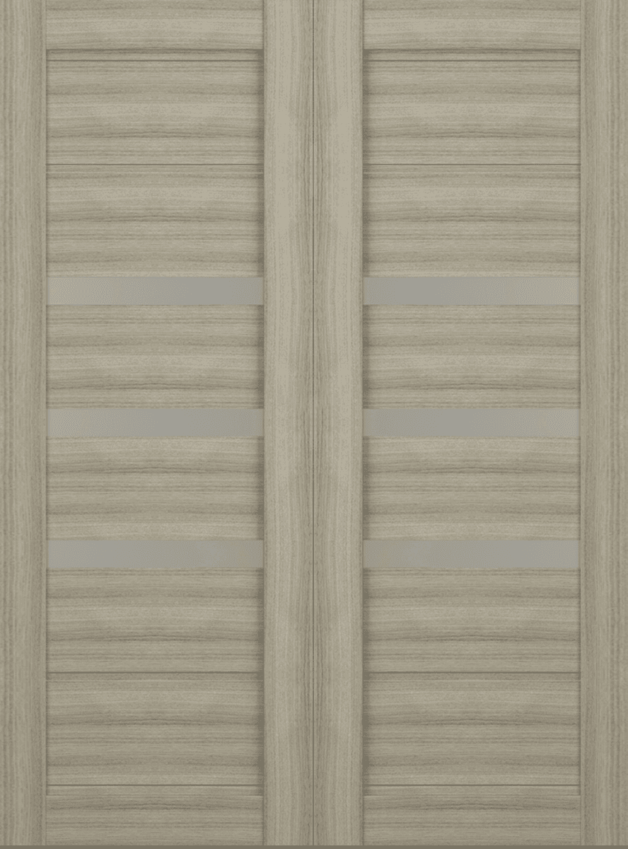 RITA VETRO SHAMBOR DOUBLE BARN BELLDINNI MODERN INTERIOR DOOR - 2