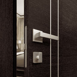 AVANTI 2V BLACK APRICOT CLOSET BELLDINNI MODERN INTERIOR DOOR - 2