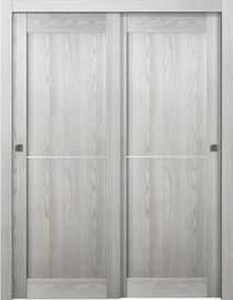 AVON 07 1H RIBEIRA ASH BYPASS BELLDINNI MODERN INTERIOR DOOR - 1
