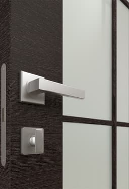 AVANTI 10 LITE VETRO BLACK APRICOT DOUBLE INVISIBLE METAL FRAME BELLDINNI MODERN INTERIOR DOOR - 3