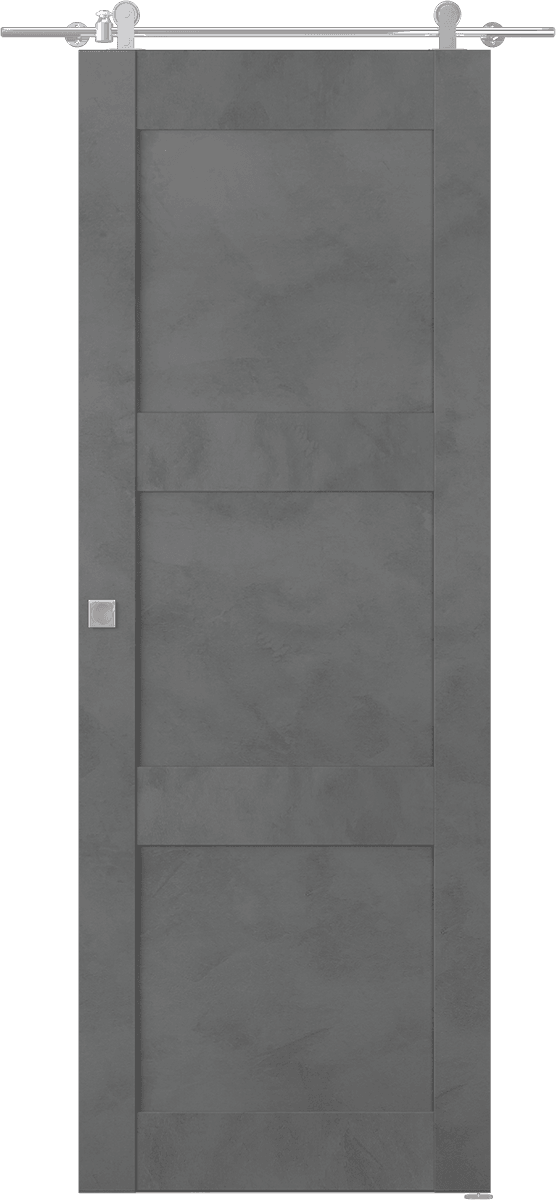 AVON 07 RN DARK URBAN BARN BELLDINNI MODERN INTERIOR DOOR - 1