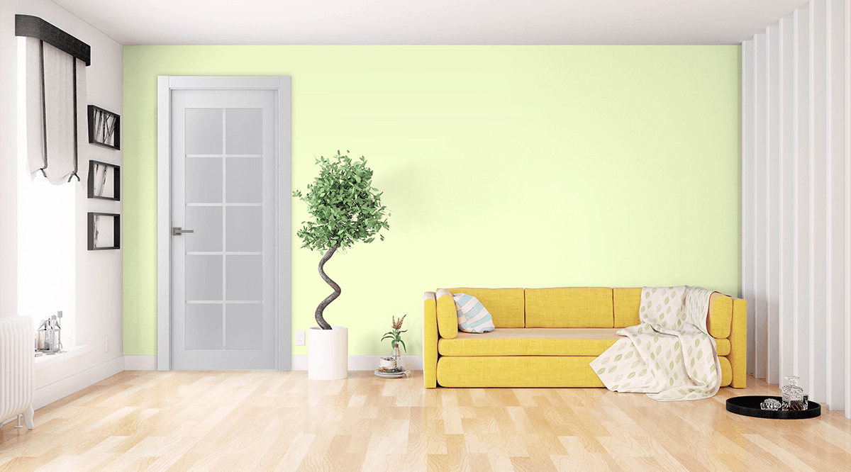 PALLADIO 10 LITE VETRO BIANCO NOBLE BARN BELLDINNI MODERN INTERIOR DOOR - 3