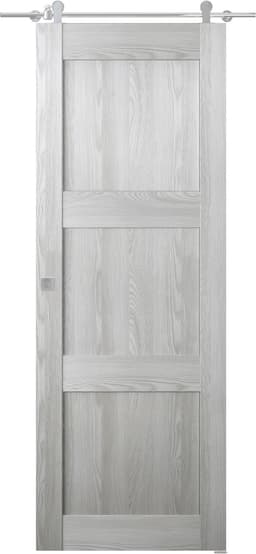 AVON 07 2RN RIBEIRA ASH BARN BELLDINNI MODERN INTERIOR DOOR - 1