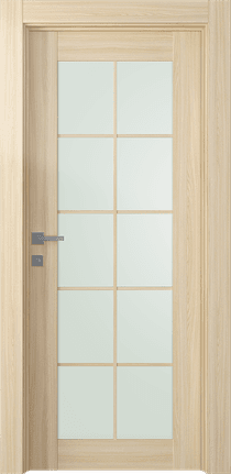 AVON 10 LITE VETRO LOIRE ASH SWING DOORS BELLDINNI MODERN INTERIOR DOOR - 1